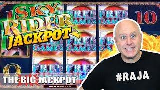 •BIG WIN! •Sky Rider 12 Free Games Jackpot BONUS!  | The Big Jackpot