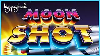 Quad Shot Moon Shot Slot - NICE SESSION, ALL FEATURES!