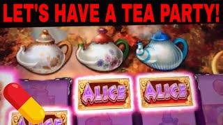 • ALICE AND THE MAD TEA PARTY