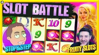 ⋆ Slots ⋆ SLOT BATTLE ⋆ Slots ⋆StopandStep V's Fruity Slots WHO will WIN??