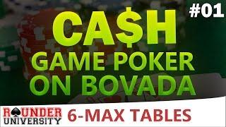 25NL Bovada Zone Poker Cash Game 2015 #1