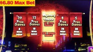 Gold Pays Slot Machine $6.80 Max Bet Bonuses Won + Progressive Pick Feature | GREAT SESSION