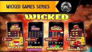 Wicked games series slot by Skywind Group