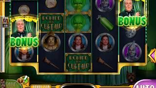 WIZARD OF OZ: BEHIND THE CURTAIN Video Slot Game with a PICK BONUS