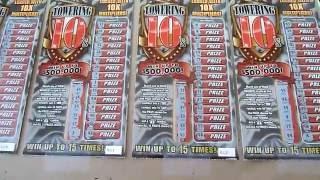 FOUR $10 Scratch Off Lottery Tickets