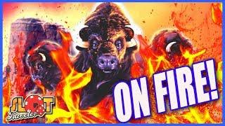 • CALL THE FIRE DEPARTMENT! • • BUFFALO IS ON FIRE! • | Slot Traveler