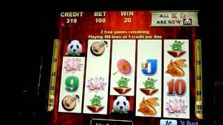 Wild Panda Slot Machines Bonus Win (queenslots)