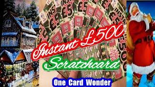•Its.....INSTANT £500..Scratchcard...night game...let's get scratching