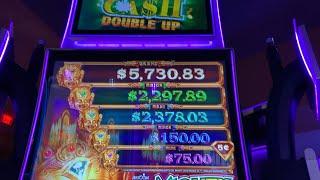 $1k vs Mighty Cash Double app LIVe @Choctaw Casino! Change It Up SLOTS! JACKPOT?