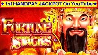First •BIG HANDPAY JACKPOT• On YouTube For High Limit Fortune Stacks Slot Machine | High Limit Slot