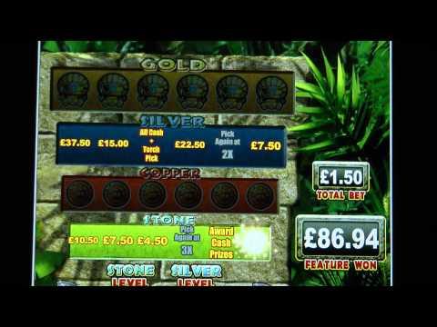 £126.00 BIG WIN (84 X Stake) on Riches of the Amazon™ slot game at Jackpot Party®