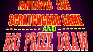 THE BIG PRIZE DRAW.....LIVE.....NEXT FREE PRIZE DRAW.IS WEDNESDAY  AND EVERY WEDNESDAY  AT 8.30pm.