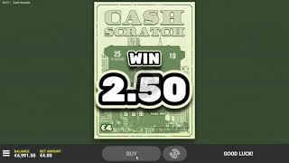 Cash Scratch slot by Hacksaw Gaming