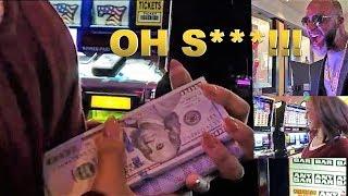 THIS GIRL SAYS "THIS IS EASY" MAKING MONEY ON HIGH-LIMIT SLOTS!! THOUSANDS IN JACKPOTS!!