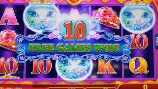Hoppin' Fish Slot Machine Bonus Won | Live Konami Slot Play