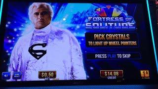 Superman Slot Machine FORTRESS OF SOLITUDE Bonus