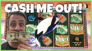 CASH ME OUT at CHUMASH CASINO! Slot machine cash out strategy so you never lose all your $