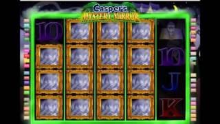 Caspers mystery mirror online slot, free spins feature.