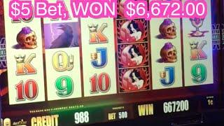 Wicked Winnings II w/Neighbor HAND PAY!! •Wonder 4 LIVE PLAY•Cosmo Las Vegas Slot Machine