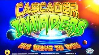 ++NEW Cascade Invaders slot machine, #G2E2015, IT