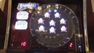 $5 Pinball Slot Machine-Big Win At The End-4 Bonuses!