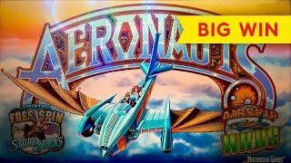 INCREDIBLE COMEBACK! Aeronauts Slot - $10 Max Bet - BIG WIN BONUS!