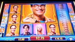 The Big Bang Theory Slot Machine Bonuses and Wins!
