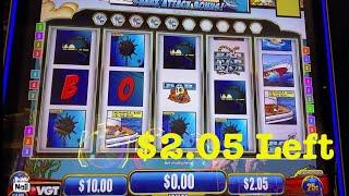 EPIC COMEBACK! I HAD ONLY $2.05 LEFT IN THE MACHINE #choctaw #casino #vgt #slots
