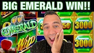 ⋆ Slots ⋆ Wild Wild Emerald BIG WIN!!  Rising Fortunes & Getcha Coin ⋆ Slots ⋆