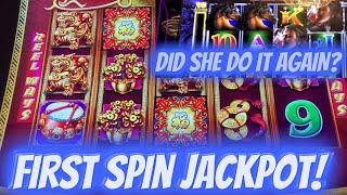 ⋆ Slots ⋆️ AMAZING ⋆ Slots ⋆️ WIFE & I BOTH JACKPOT in $2000 CASINO CHALLENGE PART 3!