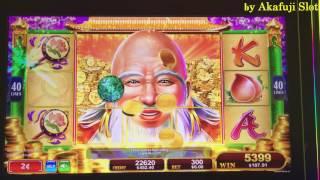BIG WIN•HSIEN’S MIRACLE Slot Max Bet $6 on Free Play $343/MOON GODDESS Slot machine Max Bet $3