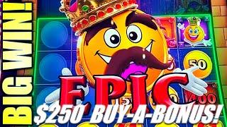 THIS TURNED EPIC! $250 BUY-A-BONUS! ⋆ Slots ⋆ NEW MR. CASHMAN LINK Slot Machine (Aristocrat Gaming)