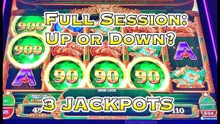FULL SESSION: 3 JACKPOT HANDPAYS IN ONE NIGHT.