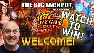 •WATCH FOR YOUR CHANCE TO WIN! •HOT VEGAS SLOTS!