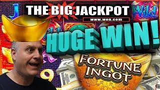 HUGE WIN!!! (NOT on Lightning Link) on FORTUNE INGOT FREE GAME$