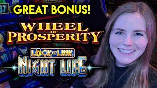 Lock-It Link Nightlife! Choosing Free Spins For A Nice Win!!