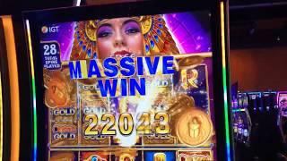 CLEO GOLD SLOT REVISITED !!! SHE WAS HOT THAT DAY !!!