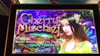 Double Bonus - $22.50 MAX BET •LIVE PLAY• Slot Machine Cherry Mischief