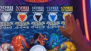 5 Dragons Slot Machine Bonuses !!! Wonder 4 Jackpot Slot