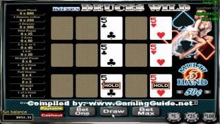 Bonus Deuces Wild 3 Hand Video Poker