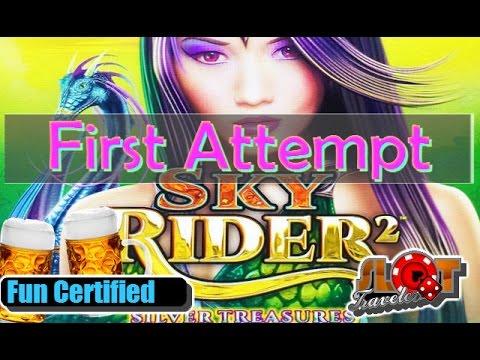 Sky Rider slot machine bonus - First Attempt at The Venetian in Las Vegas • SlotTraveler •