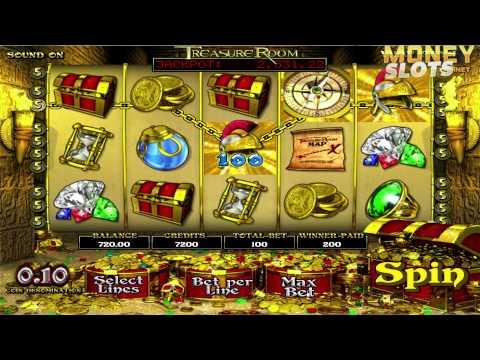 Treasure Room Video Slots Review | MoneySlots.net