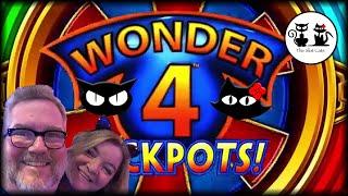 • Wonder 4 Jackpots! •