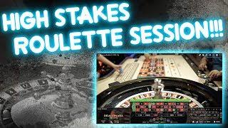 HIGH STAKES Roulette Session!!!