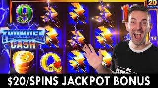 $20/SPINS ⋆ Slots ⋆ Thunder Cash JACKPOT BONUS ⋆ Slots ⋆