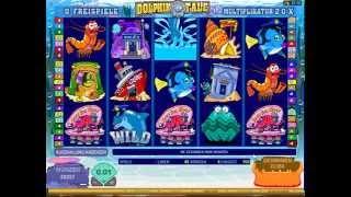 Dolphin Tale Slot - 5 Freespins with 20x Multipler