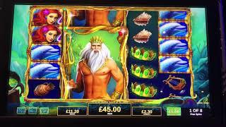 Big win bonus £5 max bet on King of Atlantis slot machine at dusk till dawn poker