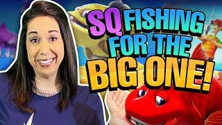 SLOT QUEEN GOES FISHING FOR THE BIG WIN ! WIGGLE THAT WORM !!