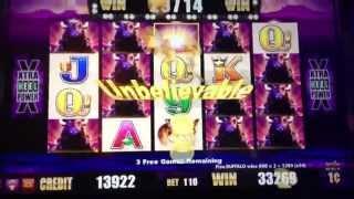 BUFFALO slot machine 5 Buffalo Bonus WIN