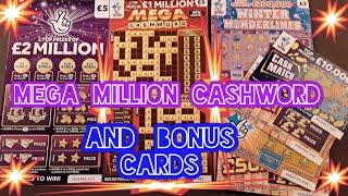 Wow..L★ Slots ★K.★ Slots ★.MEGA £1 MILLION CASHWORD★ Slots ★Scratchcards..and more Bonus cards...★ S